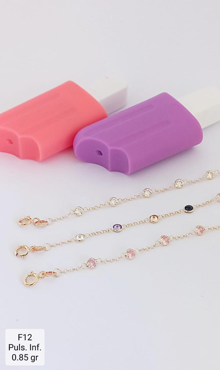 Pulseira Infantil com Pedras